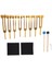 Tuning Fork 7 Çakralar+1 Soul Amaçlı Ağırlıklı Ayarlama Çatalları Alüminyum Alaşım Enstrümanı 126 22-141 27 Hz Vb Golden (Yurt Dışından) 2