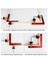 90 ° Konumlandırma Kareler Ağaç Işleme Köşesi Kelepçesi Için Sağ Açılı Kelepçeler Dolaplar Için Kelepçe Kelepçe Aracı (Yurt Dışından) 2