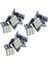 12X T10 W5W Beyaz Canbus 1206 12 Smd LED 12V Ampul Lambası (Yurt Dışından) 1