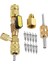 4x R410A R22 Valf Çekirdeği Çıkartma Aracı Sae ile Sae ile 1/4 ve 5/16 R404A R407C R134A R12 R32 (Yurt Dışından) 2