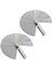 64X Mesafe Gauge Feeler Gauge Valf Öğretimi Feeler Gauge 0 04-0 88 mm Boşluk Boyutu (Yurt Dışından) 1