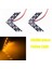6pcs Universal 14 Smd Araba Yan Dikiz Bakış Ayna Dönüş Sinyal LED Işıklar Göz Kırpıcı Getirme Sarı Işık (Yurt Dışından) 2