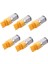 6x T20 7440 W21W LED Ampul 3030 35SMD Canbus LED Lamp Araç Deniz Sinyal Işıkları Amber Aydınlatma 12V 24V (Yurt Dışından) 1