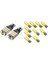 10PCS T10 W5W Cob LED Araç Otomatik Iç Yan Park Ampul Kubbe Işık Lambası ve 2pcs T15 W16W LED Yedek Ampul (Yurt Dışından) 1