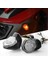 4pcs Evrensel Motosiklet Dönüş Sinyal Göstergesi Işık Lamba Ampulleri Siyah Amber 12V (Yurt Dışından) 4