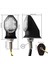 4pcs Evrensel Motosiklet Dönüş Sinyal Göstergesi Işık Lamba Ampulleri Siyah Amber 12V (Yurt Dışından) 5