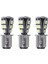 3x 1157 P21W BAY15D 5050 18 Smd LED Kuyruk Fren Durdur Ampul Beyaz (Yurt Dışından) 1