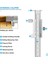Kaliper Işaretleme Vernier Caliper 0-200MM Paslanmaz Çelik Paralel Işaretleme Vernier Caliper Işaretleme Göstergesi Ölçüm Aracı (Yurt Dışından) 2