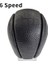 6 Hızlı Araba Dişli Vites Düğmesi Pu Deri Kolu El Topu Için El Topu Volvo S60 V60 S80 V70 XC70 XC60 (Yurt Dışından) 3