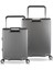Luna Pc Policarbon 2'li Valiz Seti (Kabin ve Orta) Antrasit 2