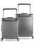 Luna Pc Policarbon 2'li Valiz Seti (Kabin ve Orta) Antrasit 4