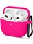 Uruchı Apple Airpods 3.nesil Kılıf, Tam Koruyucu Özellikli Yumuşak Silikon Airpods Aksesuar Kılıf Apple ile Uyumlu Airpods,kadın Erkek, Anahtarlıklı Kablosuz ve Kablolu Şarj Özellikli Kılıfı, Pembe 1