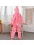Çocuk Tavşan Kostümü Pembe Renk 4-5 Yaş 100 cm 3