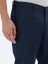 Lacivert Dokuma Slim Fit Casual Pantolon 4