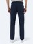 Lacivert Dokuma Slim Fit Casual Pantolon 5