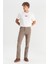 Pamuklu Slim Fit Normal Bel Dar Paça Pantolon Erkek Pantolon MW12SEC 185 2