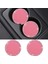 2pcs Pembe Bling Araba Kupası Tutucular Rhinestone Araba Anti Slip Insert Kupa Mat Içecek Bardak Altlıkları Kristal Araç Aksesuarları (Yurt Dışından) 2