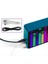 Renk LED Müzik Spektrumu Saat Ses Kontrolü Ritim Işığı 1624 Rgb Pikap Atmosfer Seviye Göstergesi Mor (Yurt Dışından) 2