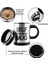 Karıştırıcı Özellikli Mikser Kupa Bardak Kompakt Taşınabilir Mug - FEİ8725-4315 3
