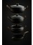 7 Parça Granada Granit Tencere ve Tava Seti – 20 cm 2.5l, 24 cm 4.5l, 26 cm Basık 3l, 26 cm Tava Siyah 4