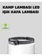 Şarjlı LED Kafa Feneri | 4 Modlu Akıllı Sensörlü Far | Su Geçirmez Ipx5 Kamp - FEİ4995-976 1