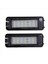 12PCS 12V LED Numaralı Plaka Plakası Işık Lambaları Golf Için 4 5 6 7 Araba Plaka Işıkları Dış Aksesuarlar (Yurt Dışından) 5