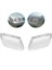 2pair Ön Far Lens Vw Bora Jetta Mk4 1999-2004 Araba Kafası Işık Lambası Cam Kasa Muhafazası Için Abajur Kabuğu (Yurt Dışından) 2