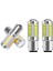 4pcs LED 1157 LED Ampul P21/5W BAY15D LED 33SMD 5730 Yonga-2pcs Xenon White &amp 2pcs Amber (Yurt Dışından) 1