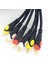3rca Erkek 3 Rca Erkek Kompozit Ses Video Av Kablosu - 20 Metre 5