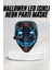 LED Işıklı Neon Maske Cadılar Bayramı Maskesi Korkunç Korku Maskesi - FEİ7488-8558 2
