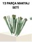 13’lü Profesyonel Makyaj Fırça Seti – Yumuşak Sentetik Kıllı Tüm Cilt Tip - FEİ1174-761 1