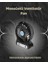 Şarjlı USB Fan – Masaüstü Mini Vantilatör Taşınabilir Işıklı 3 Kademeli - FEİ9809-385 2