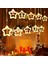 3 Metre 10'lu Yılbaşı Aydınlatma Noel Dekorasyon Işıkları LED Christmas Curtain Lights 8 Mod 5