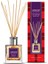 Tartan Patchouli Lavender Vanilla Black 150 ml Bambu Çubuklu Oda Kokusu 1