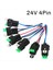 6pcs Bakır Terminal Otomatik Röle 30A Sıkışmış/kapalı Araç Motor Rölesi Tutucu Soketi Açık/kapalı Sıkışmış Rölesi 24V 4pin (Yurt Dışından) 2