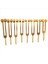 Tuning Fork 7 Çakralar+1 Soul Amaçlı Ağırlıklı Ayarlama Çatalları Alüminyum Alaşım Enstrümanı 126 22-141 27 Hz Vb Golden (Yurt Dışından) 5