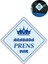 &quot;arabada Prens Var&quot; Stickerı – 10X10 cm Araba Camı Uyarı Etiketi 1
