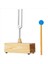 2x 440Hz Tuning Fork Ses Terapisi Yoga Meditasyon ve Gevşeme Için Çatal Rezonans Kutusu Ayarlama (Yurt Dışından) 2