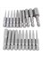 40PCS Hex Kafa Anahtarı Matkap Bit Seti Shank Hızlı Bırakma Manyetik Tornavida Bitleri Seti (Metrik +Sae) (Yurt Dışından) 3