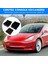 3pcs Center Konsolu Organizatör Tepesi 2021 Tesla Model 3/y Koltuk Emniyeti Cubby Çekmece Depolama Kutusu Aksesuarları (Flock) (Yurt Dışından) 5