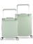 Luna Pc Policarbon 2'li Valiz Seti (Kabin ve Orta) Yeşil 4