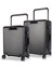 Luna Pc Policarbon 2'li Valiz Seti (Kabin ve Orta) Siyah 1