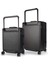 Luna Pc Policarbon 2'li Valiz Seti (Kabin ve Orta) Siyah 3