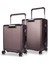 Luna Pc Policarbon 2'li Valiz Seti (Kabin ve Orta) Mor 1