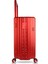 Luna Pc Policarbon 2'li Valiz Seti (Kabin ve Orta) Kırmızı 6