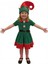 Noel Cini Kız Çocuk Elf Kostümü 3