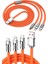 120W 3 In 1 Uyumlu Silikon Şarj Kablosu Hızlı Şarj Kablosu - FEİ8559-9549 5