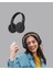 Kablosuz Bluetooth Kulaklık 5.0 18 Saat Kullanım Dinamik Sürücü Siyah - FEİ3296-3254 5