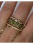 4'lü Green Aura Yüzük 1