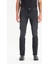 Pamuklu Slim Tapered Fit Cepli Esnek Jean Kot Denim Pantolon 2